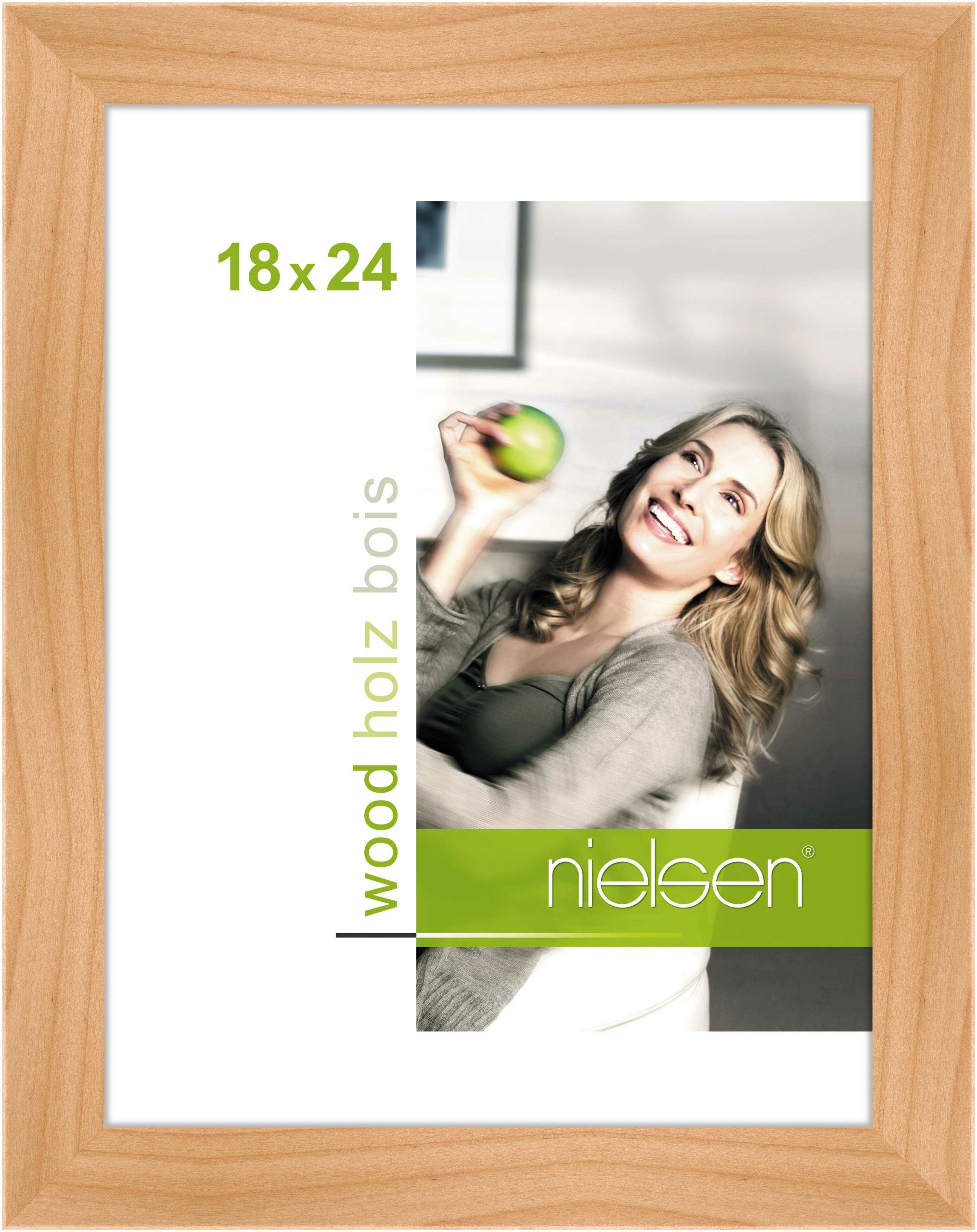 nielsen Holz Bilderrahmen Essential, 18x24 cm, Birke