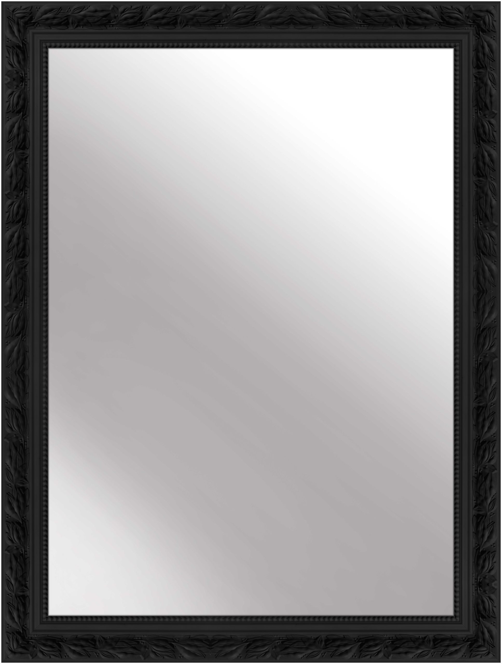 nielsen HOME Wandspiegel Francesca, Schwarz, Holz, ca. 50x70 cm