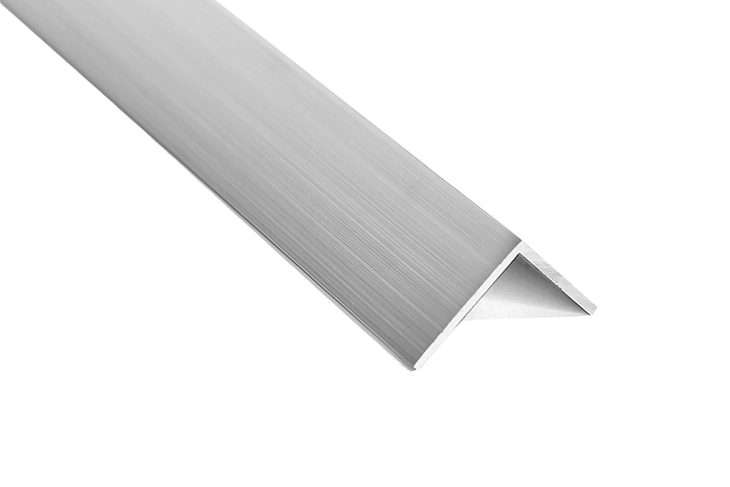 nielsen Aluminium Winkelprofil Natur (Pressblank) 1000x50x50 mm, Stärke: 2 mm, Länge: 100 cm