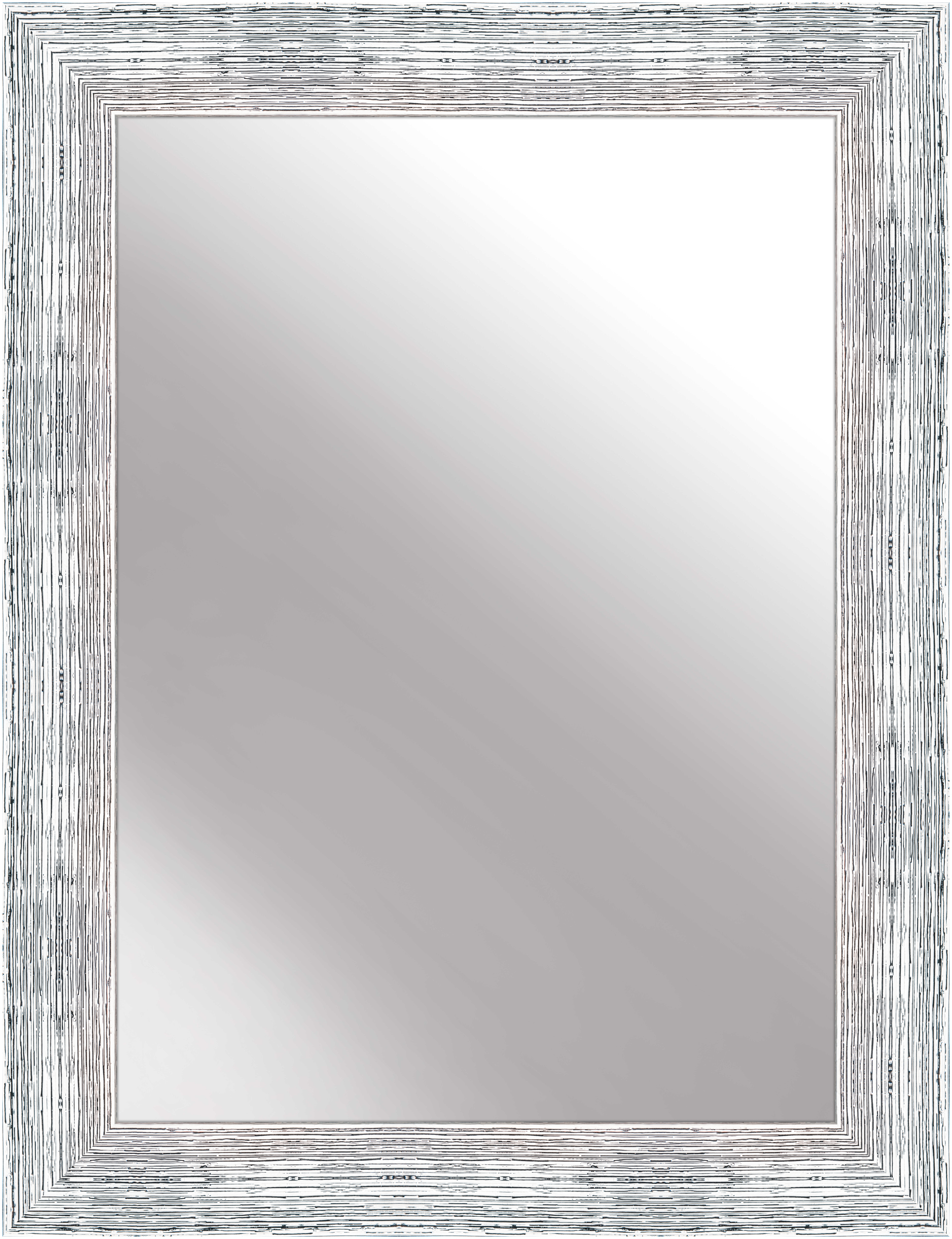 nielsen HOME Wandspiegel Chiara, Silber Weiß, ca. 50x70 cm