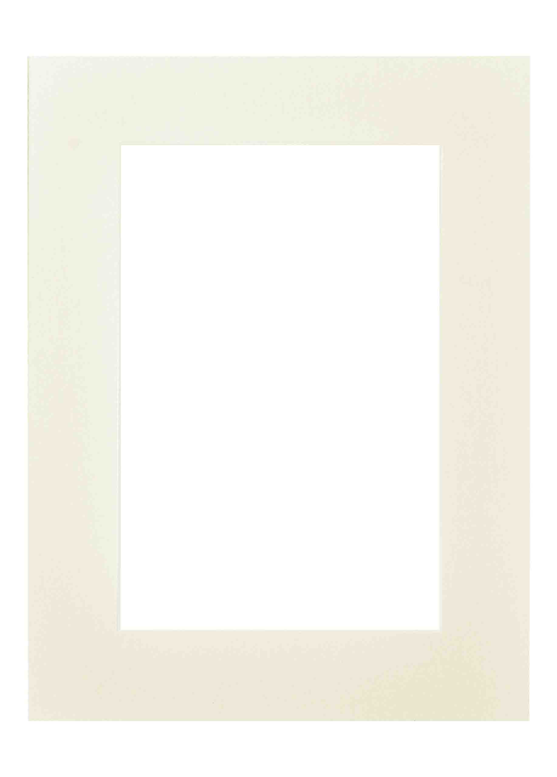 nielsen Passepartout Premium 2,6 mm, Außenformat 30x40 cm für Bilder 20x30 cm, creme