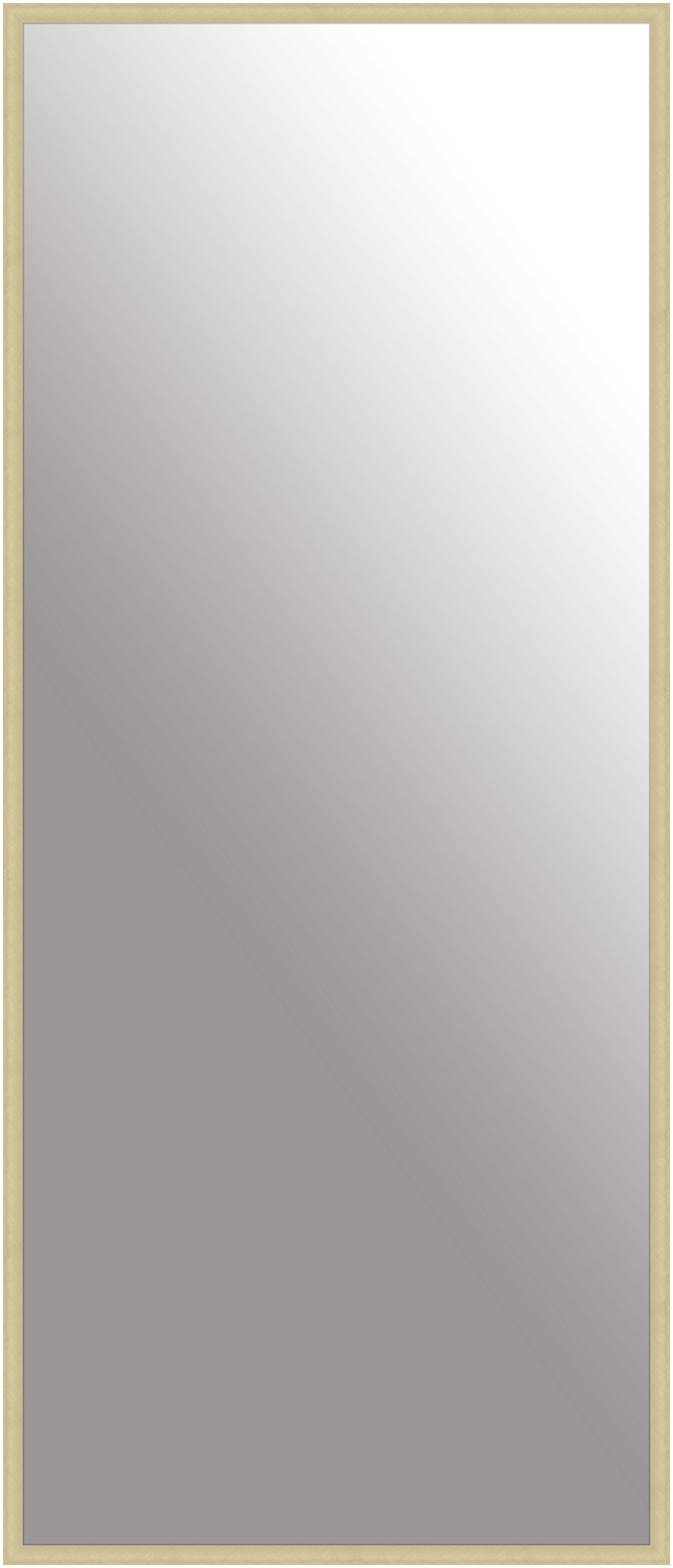 nielsen HOME Wandspiegel Star, Struktur Gold matt, Aluminium, ca. 70x170 cm