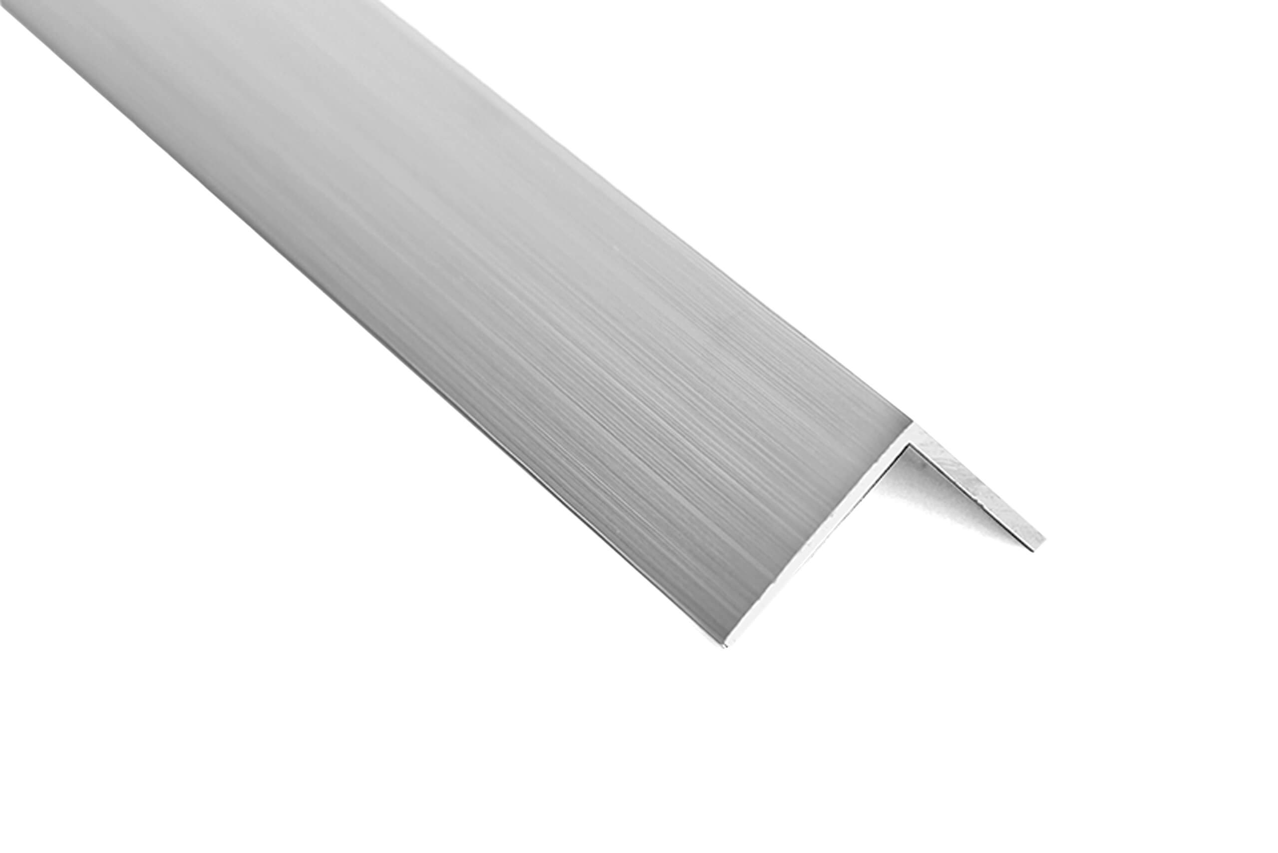 nielsen Aluminium Winkelprofil Natur (Pressblank) 1000x10x10 mm, Stärke: 1 mm, Länge: 100 cm
