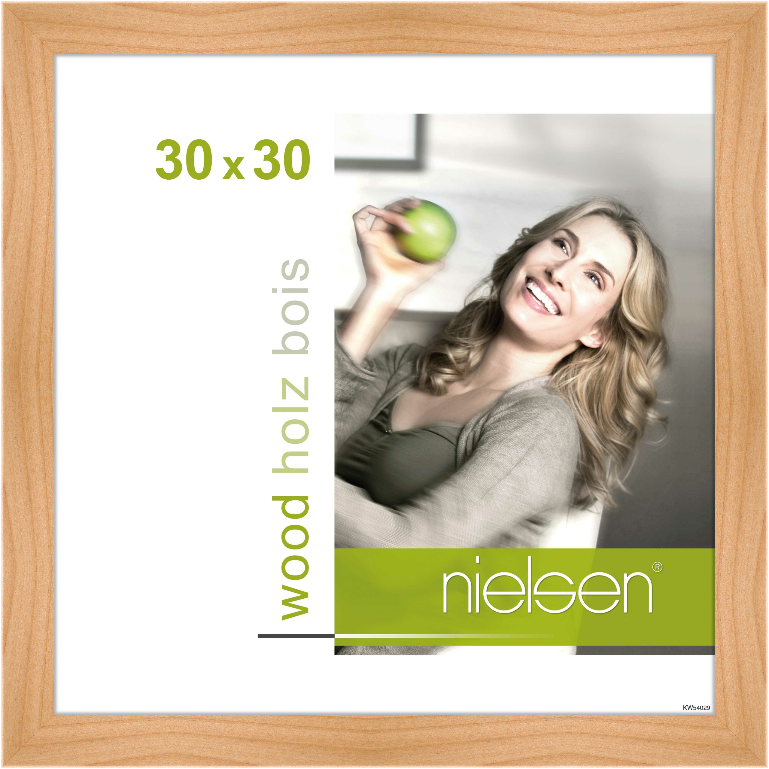 nielsen Holz Bilderrahmen Essential, 30x30 cm, Birke