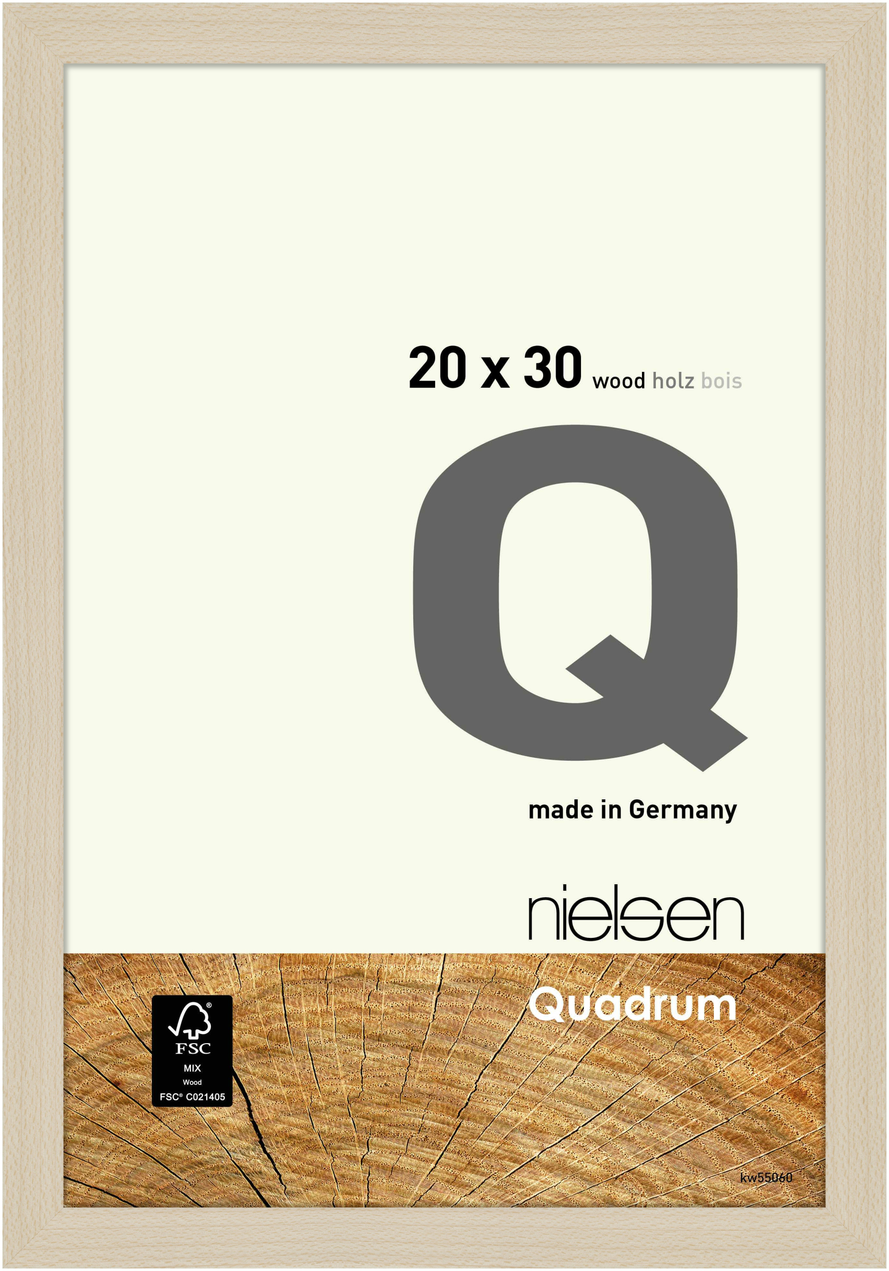 nielsen Holz Bilderrahmen Quadrum, 20x30 cm, Ahorn